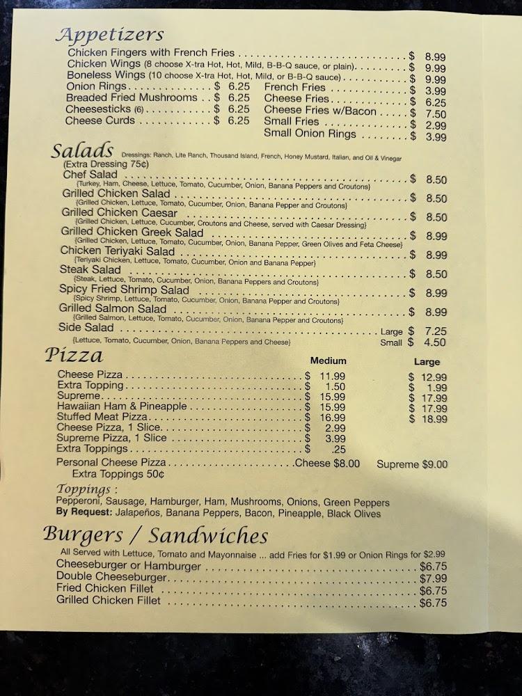 Famous Subs & More Menu image 1